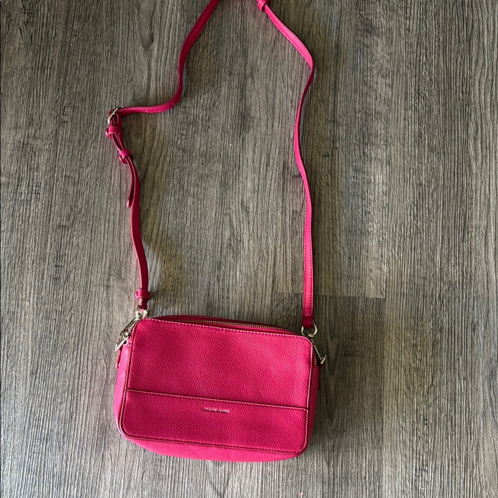 Draper James Pink Crossbody Bag with Adjustable Strap